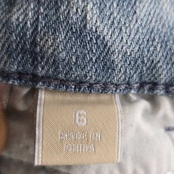 Michael Kors Jeans Women’s Sz 6 Blue Double Front Hem Zips Skinny 30x28 - Picture 10 of 15